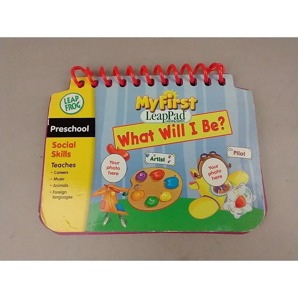 LeapFrog My First LeapPad Book‎ My First Day of School BOOK ONLY NO CARD
